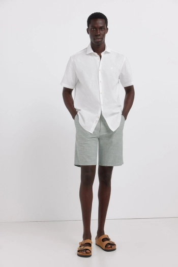 Бермуди шамбре comfort slim fit