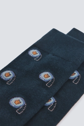 Довгі шкарпетки з принтом