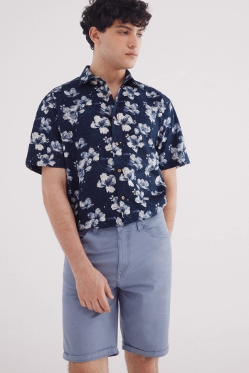 Легкі шорти-бермуди slim fit
