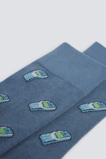 Довгі шкарпетки з принтом