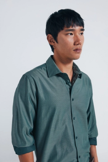 Сорочка Easy Care зі структурної тканини