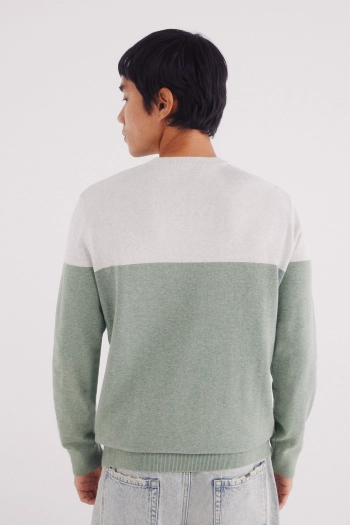 Базовий джемпер колор-блок