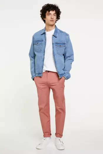 Легкие брюки чинос кроя Comfort Slim