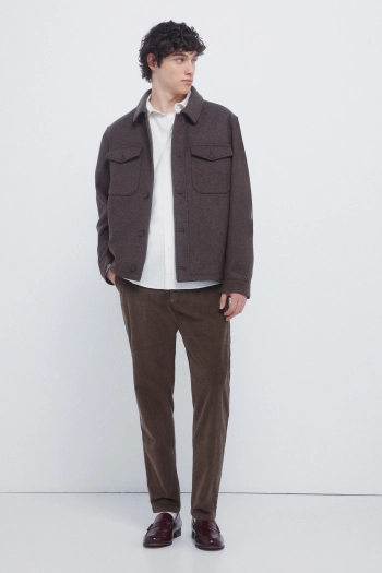 Штани чінос з вельвету крою slim fit