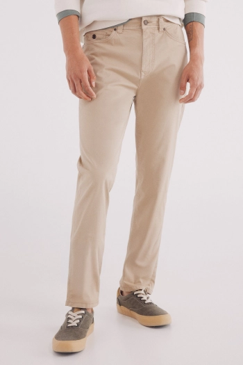 Брюки Slim fit с 5 карманами