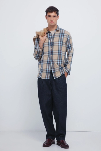 Вельветова сорочка-куртка