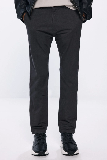 Штани-чінос з мікропринтом Slim fit