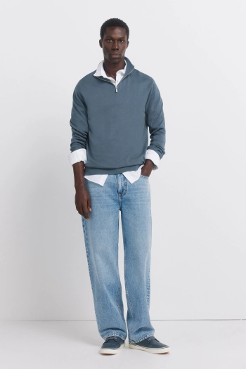 Базовый джемпер на молнии