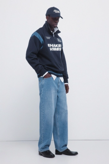 Світшот із високим коміром