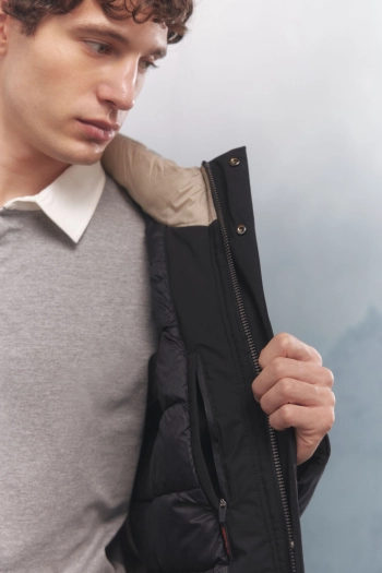 Теплая куртка-пуховик