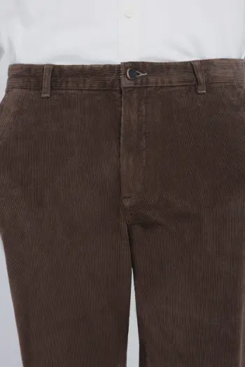 Штани чінос з вельвету крою slim fit