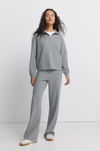 Світшот із коміром на блискавці