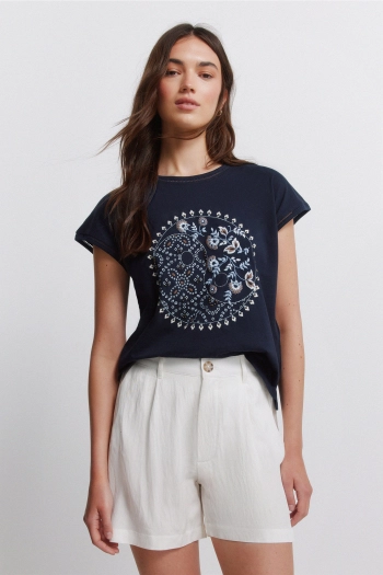 Футболка з коротким рукавом і малюнком