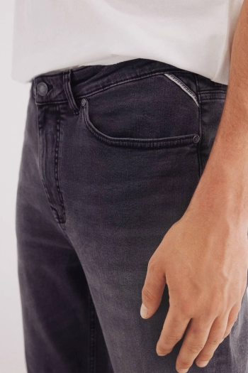 Темно-сірі джинси slim fit