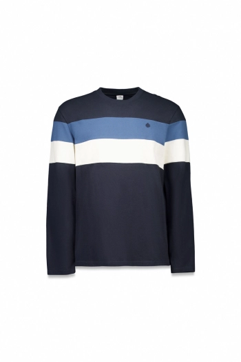 Футболка з довгим рукавом та вставками