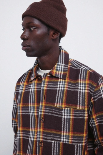 Рубашка-куртка в клетку