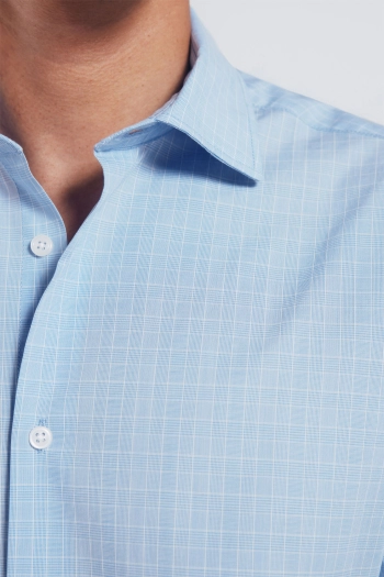 Поплиновая рубашка в клетку