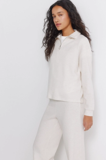 Світшот із коміром на блискавці