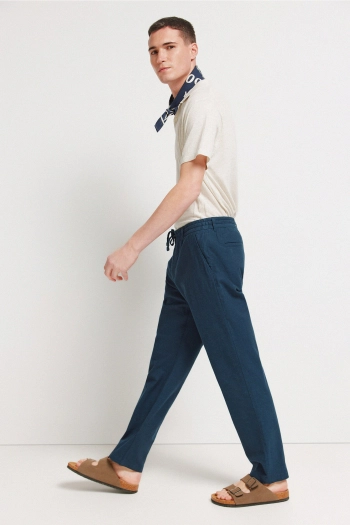 Брюки чиноиз льна