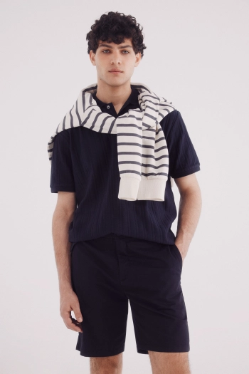 Шорты-бермуды slim fit