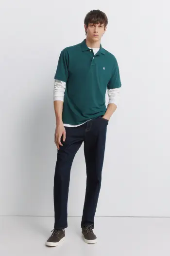 Базове поло Springfield Regular Fit