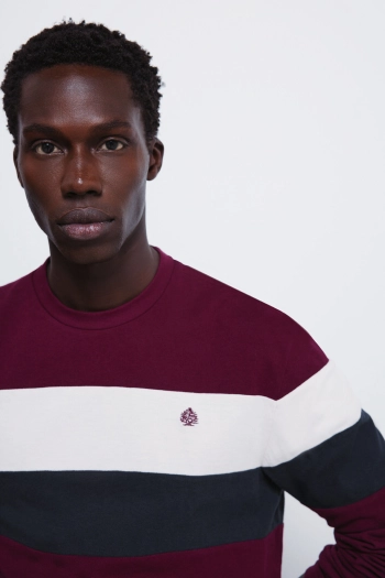 Футболка з довгим рукавом та вставками