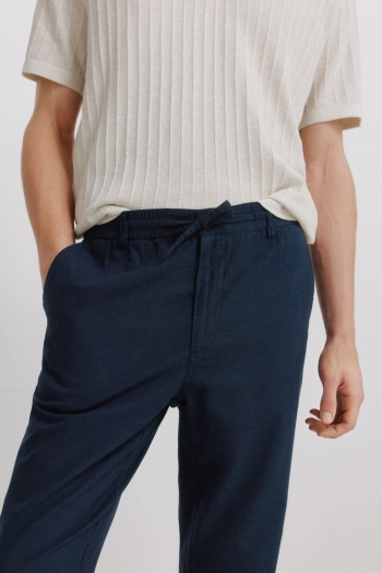 Брюки чиноиз льна