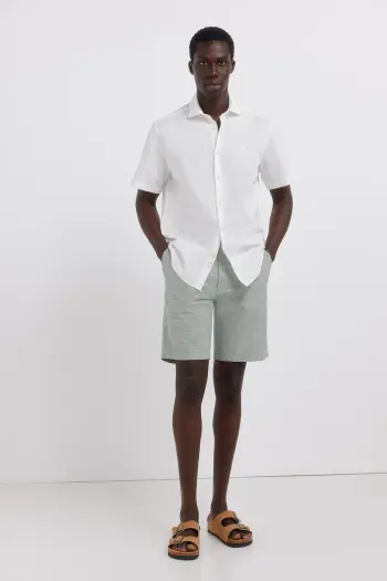 Бермуди шамбре comfort slim fit