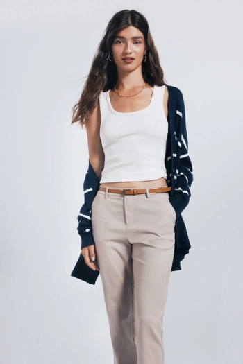 Прямые брюки чинос