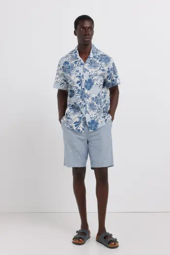 Бермуди шамбре comfort slim fit