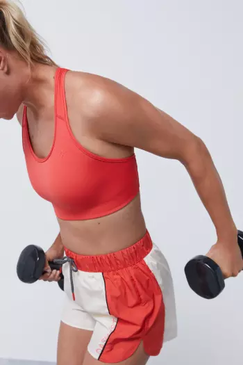 Красный спортивный бюстгальтер 4D Stretch