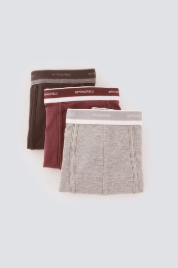 Набір із 3 пар базових боксерів