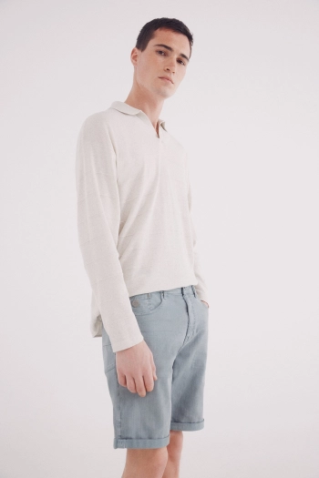 Шорты-бермуды slim fit