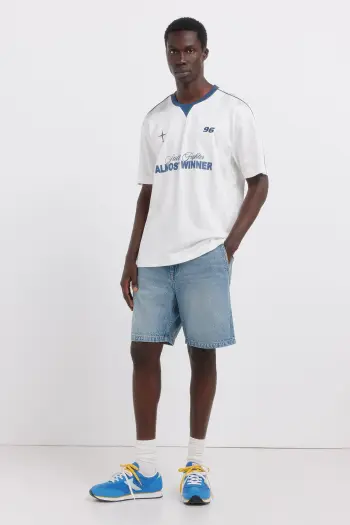 Джинсові бермуди чинос straight fit