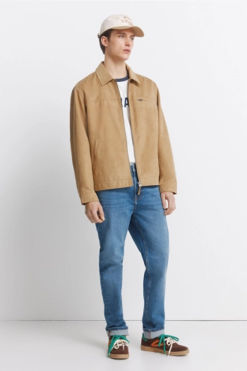 Куртка з еко-замші