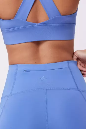 Голубые леггинсы 4D Stretch