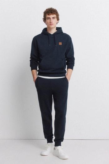 Однотонне худі з капюшоном