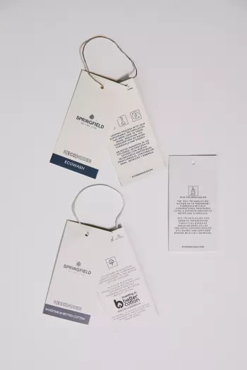 Легкі кольорові штани крою Slim fit із п'ятьма кишенями