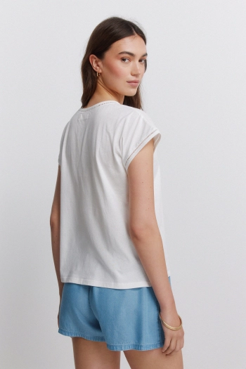 Футболка з коротким рукавом і малюнком