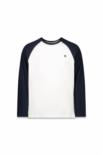 Футболка-реглан з довгим рукавом