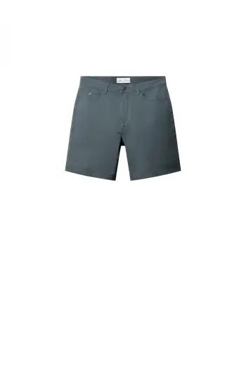Легкі бермуди regular fit із ефектом вимитого кольору