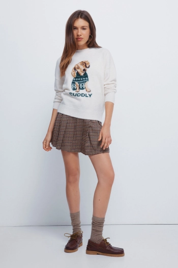 Джемпер "Cuddly" з принтом