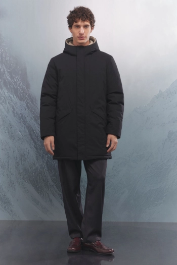 Теплая куртка-пуховик