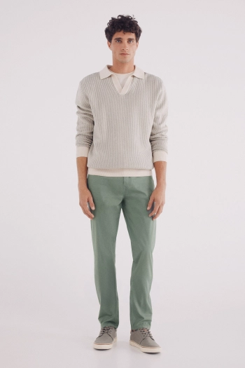 Брюки Slim fit с 5 карманами