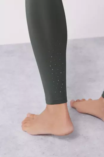 Зеленые леггинсы 4D Stretch