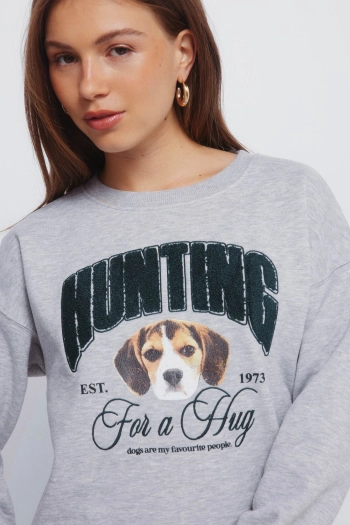 Світшот з графічним принтом