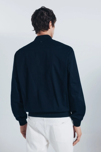 Легкий хлопковый бомбер