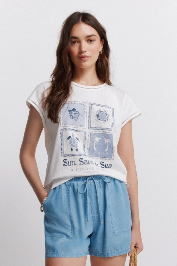 Футболка з коротким рукавом і малюнком