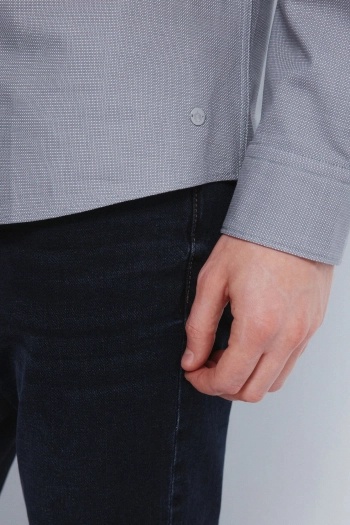 Класична сорочка двоколірної структури