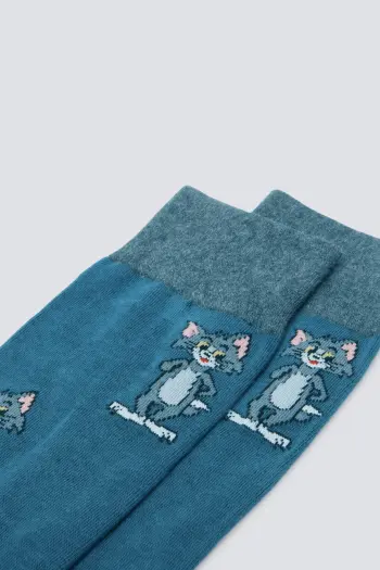 Високі шкарпетки "Tom & Jerry"